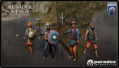 Indian infantry units render picture